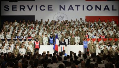 Macron hints war could trigger partial conscription in France – POLITICO