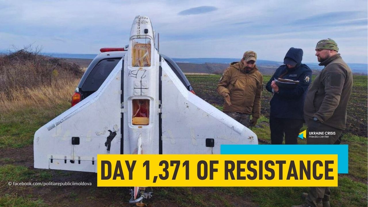 Day 1,371: drones violate airspace of Moldova, Romania during Russia’s attack on Ukraine
