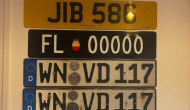 License plate collection - Wondering if anyone could send a plate to the uk
