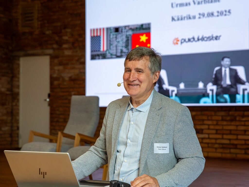 Urmas Varblane. Photo by Tauno Erik, shared under the CC BY 4.0 licence.