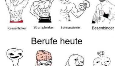 Berufe früher, Berufe heute