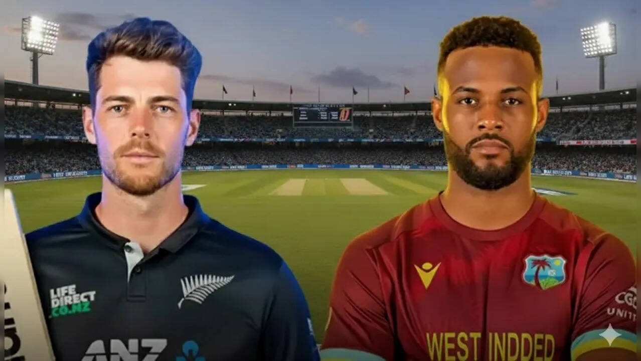 NZ 258/6 (48.4) vs WI | New Zealand vs West Indies Live Score 1st ODI 2025 | Watch NZ vs WI Live Score | NZ Banaam WI ke Aaj ke match ka Live Score | Match Scorecard | Ball By Ball Commentary Updates