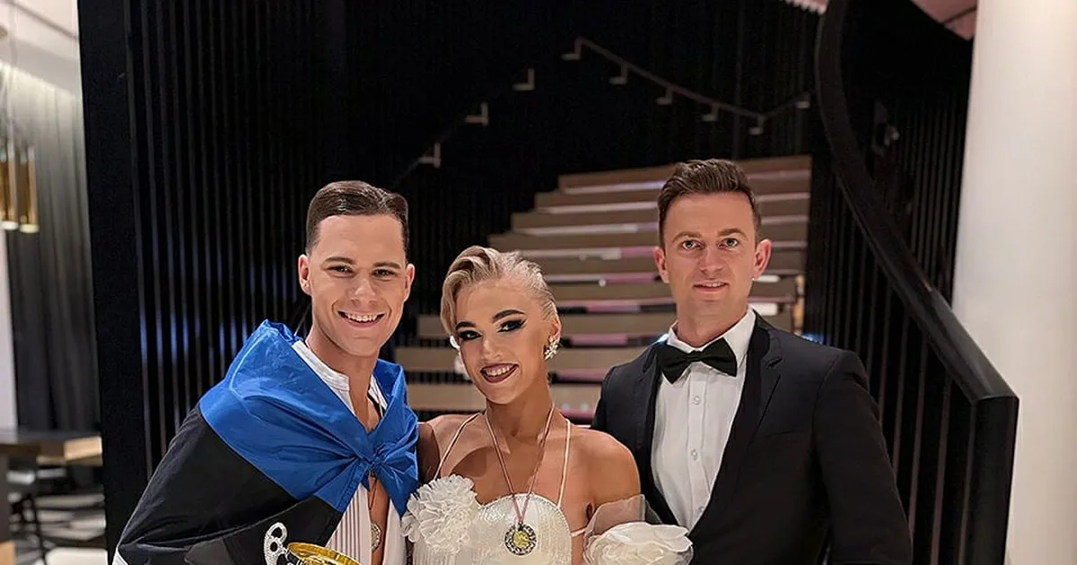 Vägev! Eesti tantsupaar tuli elu esimesel profitantsu MMil maailmameistriks