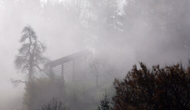 Pred nami suhi jesenski dnevi s hladnimi jutri, megla bo vse bolj trdovratna