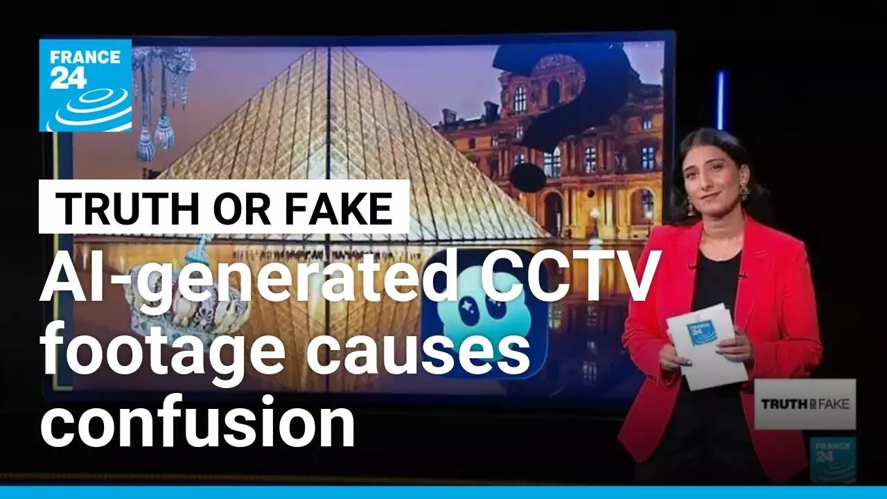 Louvre jewel heist: fake AI videos of the robbery circulate online • FRANCE 24 English