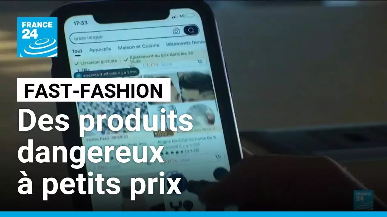 Temu, Shein : les dangers de la "fast-fashion" et de ses produits non conformes • FRANCE 24