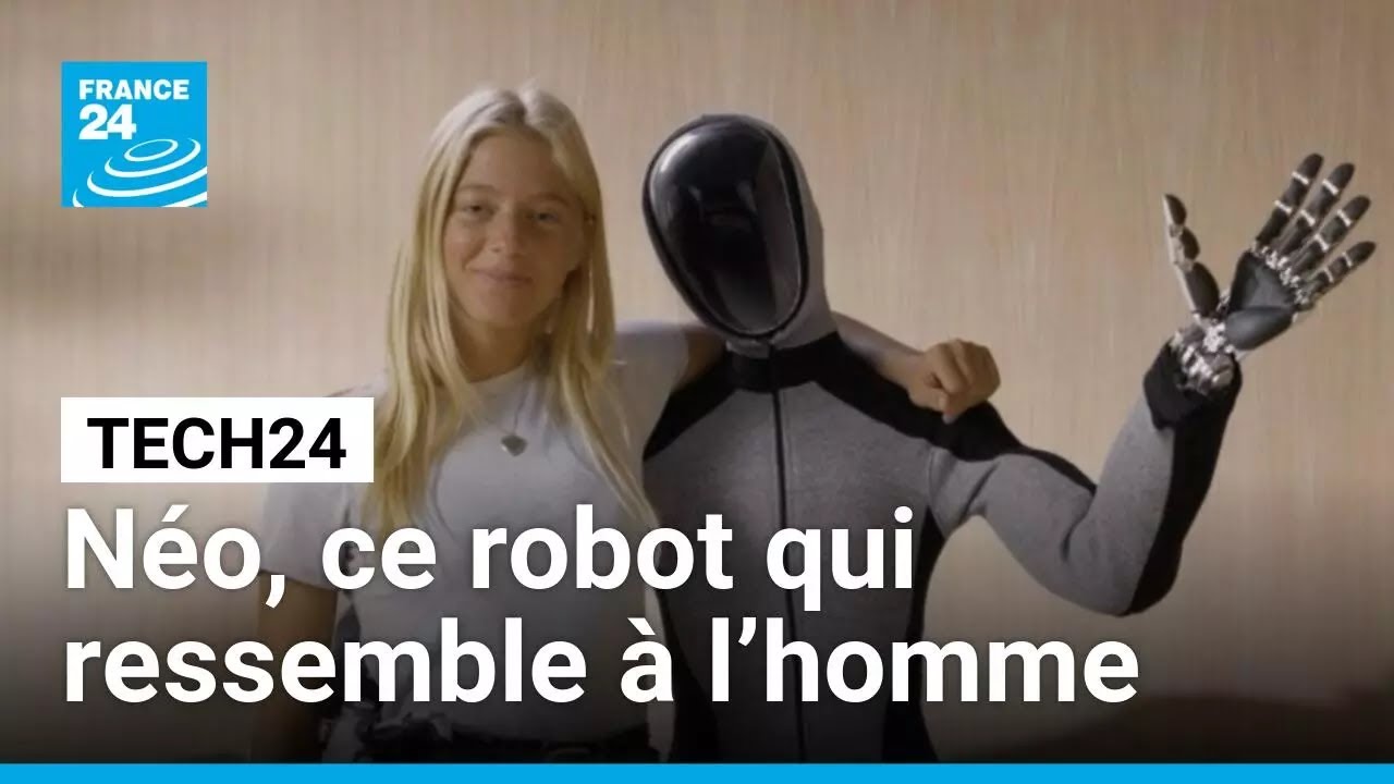 Néo, le robot qui ressemble à l’homme mais qui n’est pas prêt de le remplacer • FRANCE 24