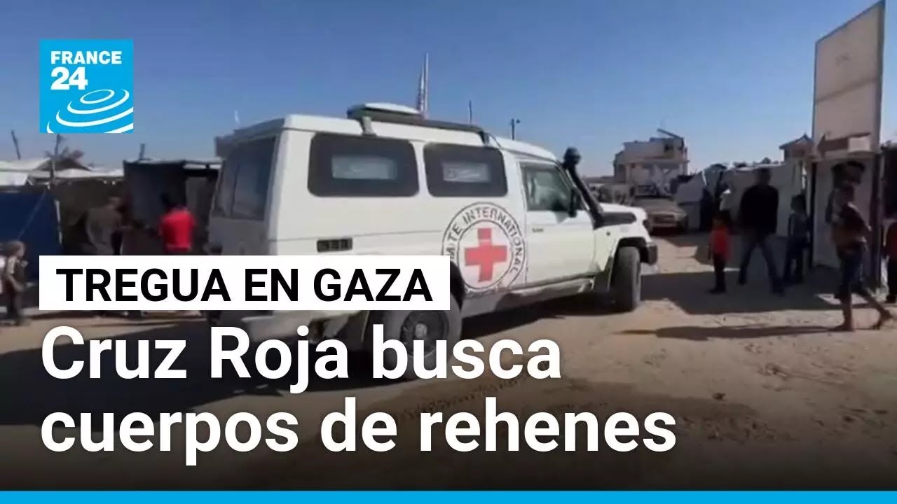La Cruz Roja ayudará en la búsqueda de cuerpos de rehenes en la Franja de Gaza