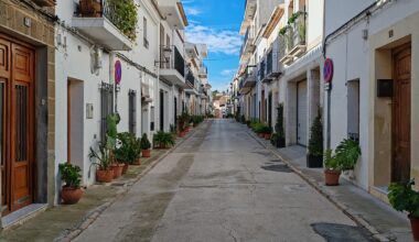 New Street, Javea, Spain. OC.