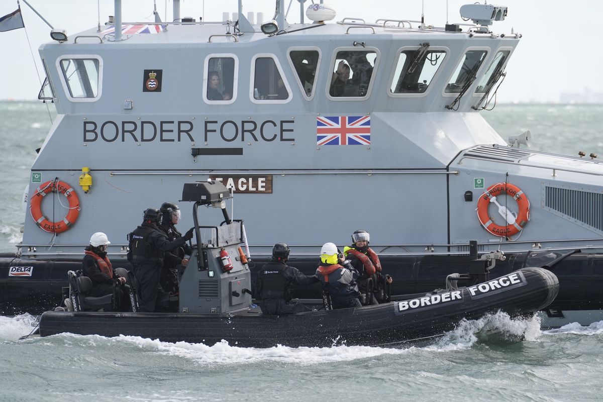 Border Force boat