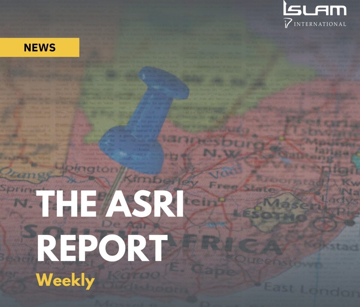 ASRI Report: US-China Trade War, G20 Tensions, and Johannesburg Politics Take Centre Stage