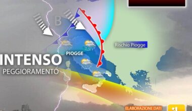 tra poche ore torna il maltempo, le regioni colpite