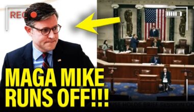 MAGA Mike RUNS OFF of House Floor as HE FINALLY CRACKS