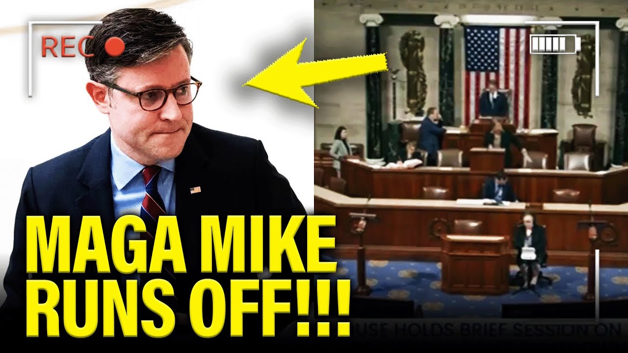 MAGA Mike RUNS OFF of House Floor as HE FINALLY CRACKS