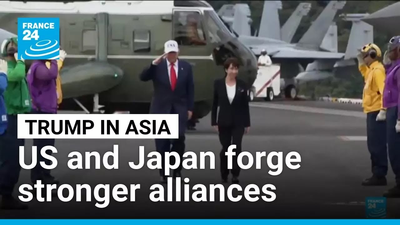 US and Japan forge stronger alliances • FRANCE 24 English