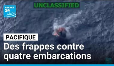 Narcotrafic : de nouvelles frappes américaines contre quatre embarcations font 14 morts