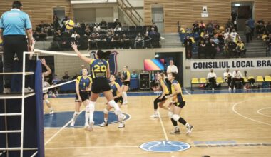 Volei feminin / Prima înfrângere a sezonului pentru Corona Brașov
