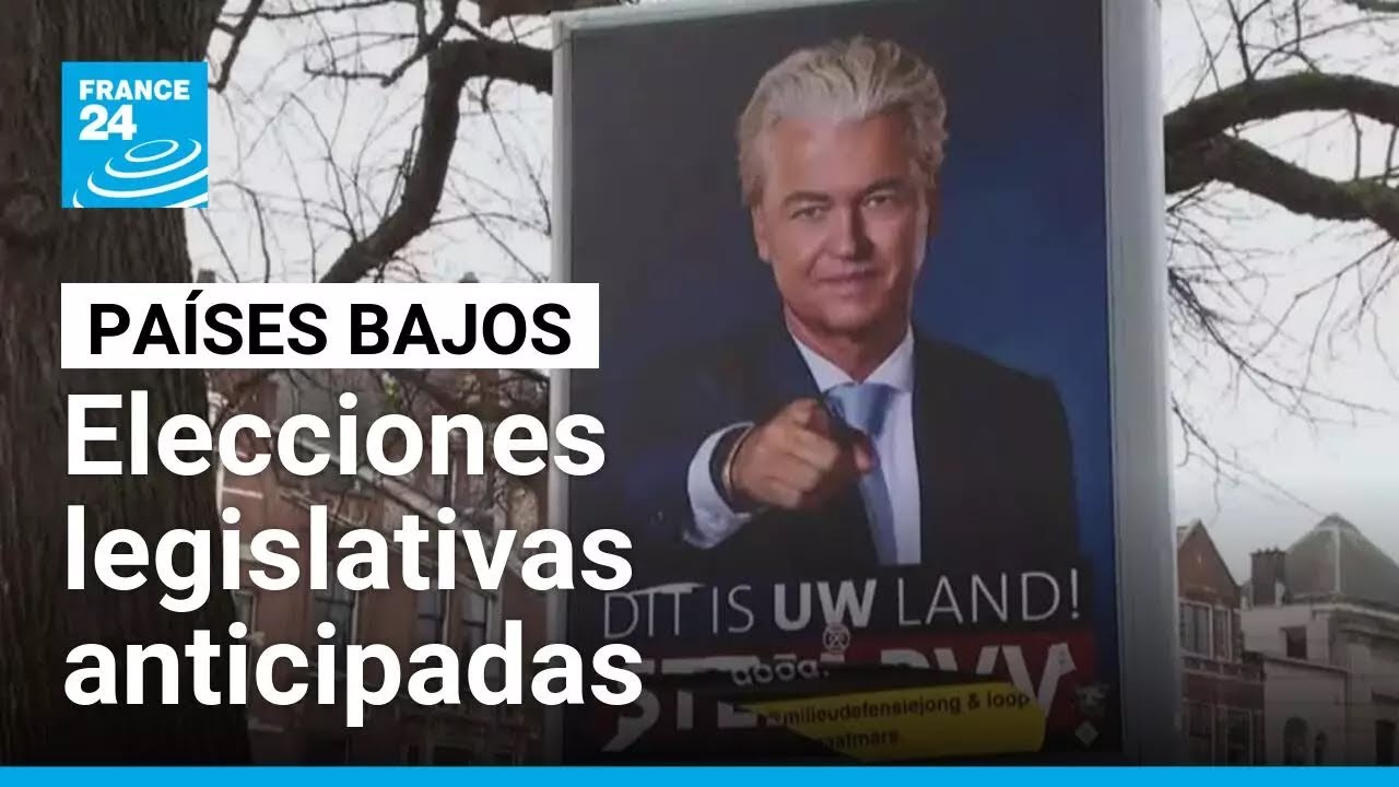 Países Bajos celebra elecciones legislativas anticipadas tras caída del Gobierno