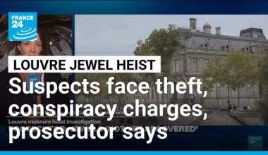 Louvre heist suspects face theft and conspiracy charges • FRANCE 24 English