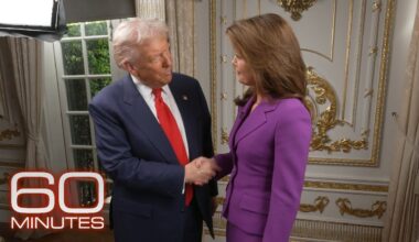President Donald Trump's extended 60 Minutes interview
