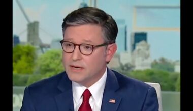 Mike Johnson dealt BAD NEWS on Epstein LIVE on air