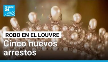 Robo en el Louvre: cinco nuevos arrestos, incluido el principal sospechoso • FRANCE 24 Español