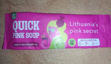 Šiandien sužinojau, kad egzistuoja bomžbarščiai