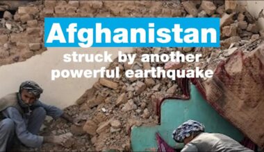 Afghanistan struck by another powerful earthquake • FRANCE 24 English