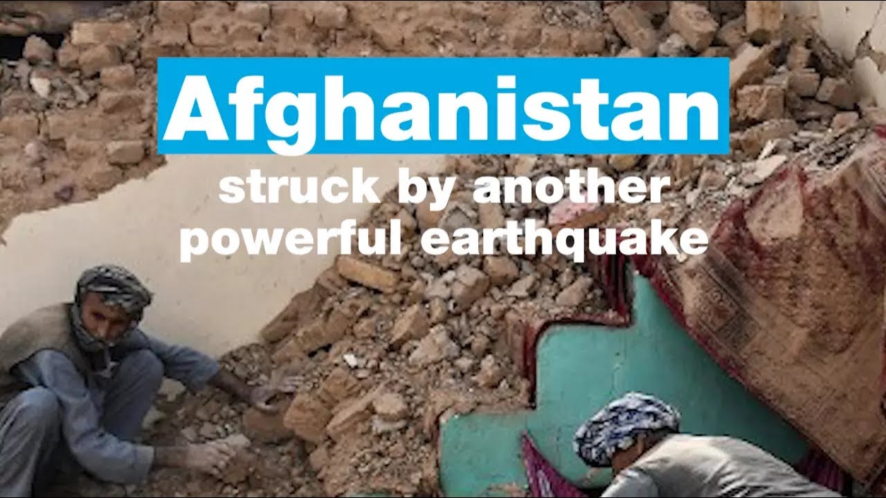 Afghanistan struck by another powerful earthquake • FRANCE 24 English