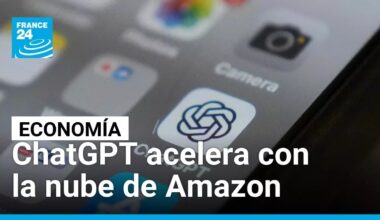ChatGPT se impulsa con Amazon: un pacto de USD 38.000 millones para dominar la IA • FRANCE 24