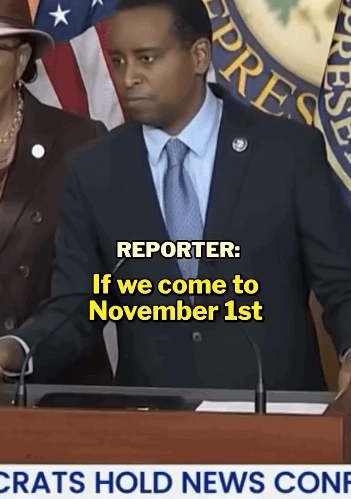 This is as exactly the way to handle an incompetent media that only knows how to accept Republicans’ framing and demand that Democrats obey Trump the way legacy media is doing.