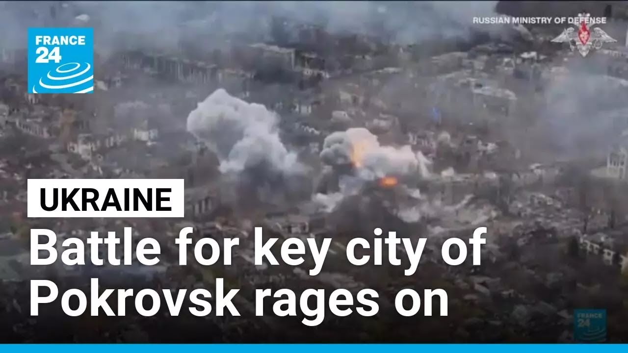 Ukraine: Battle for key city of Pokrovsk rages on • FRANCE 24 English