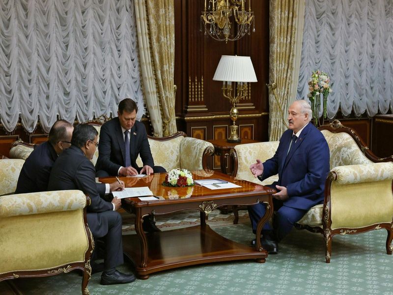 Indian envoy meets Belarus President, pushes stronger trade and cooperation ties