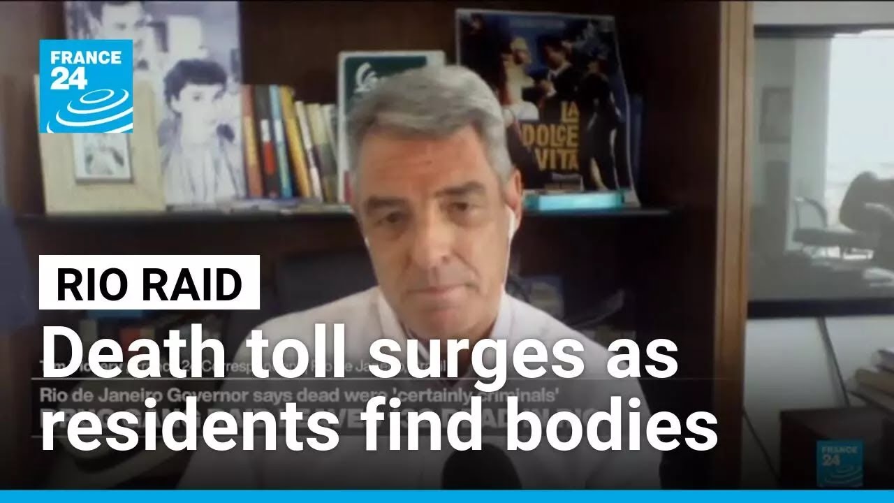 Death toll in Rio drug raid surges as residents find more bodies • FRANCE 24 English