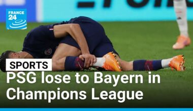 PSG lose to Bayern in Champions League as Dembélé and Hakimi go out injured • FRANCE 24 English
