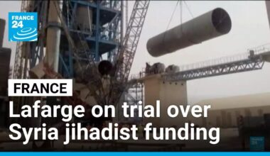 France's Lafarge on trial over alleged payments to jihadist groups in Syria • FRANCE 24 English