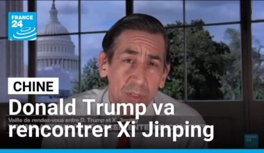 Donald Trump attend une "excellente rencontre" avec Xi Jinping • FRANCE 24