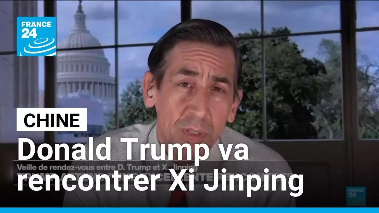 Donald Trump attend une "excellente rencontre" avec Xi Jinping • FRANCE 24