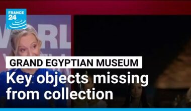 Key objects missing from the Grand Egyptian Museum's collection • FRANCE 24 English