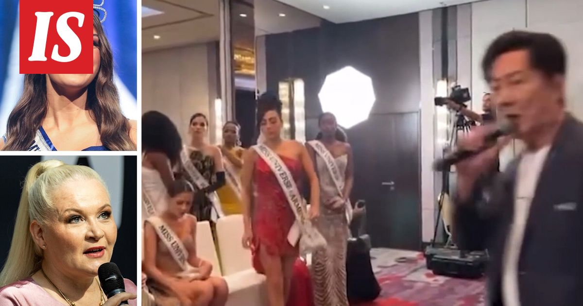 Miss Universum -kisoissa käsittämätön välikohtaus – Miss Suomi järkyttyi