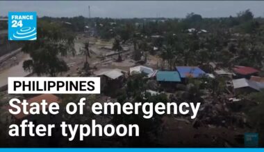 State of emergency declared in the Philippines after Typhoon Kalmaegi • FRANCE 24 English