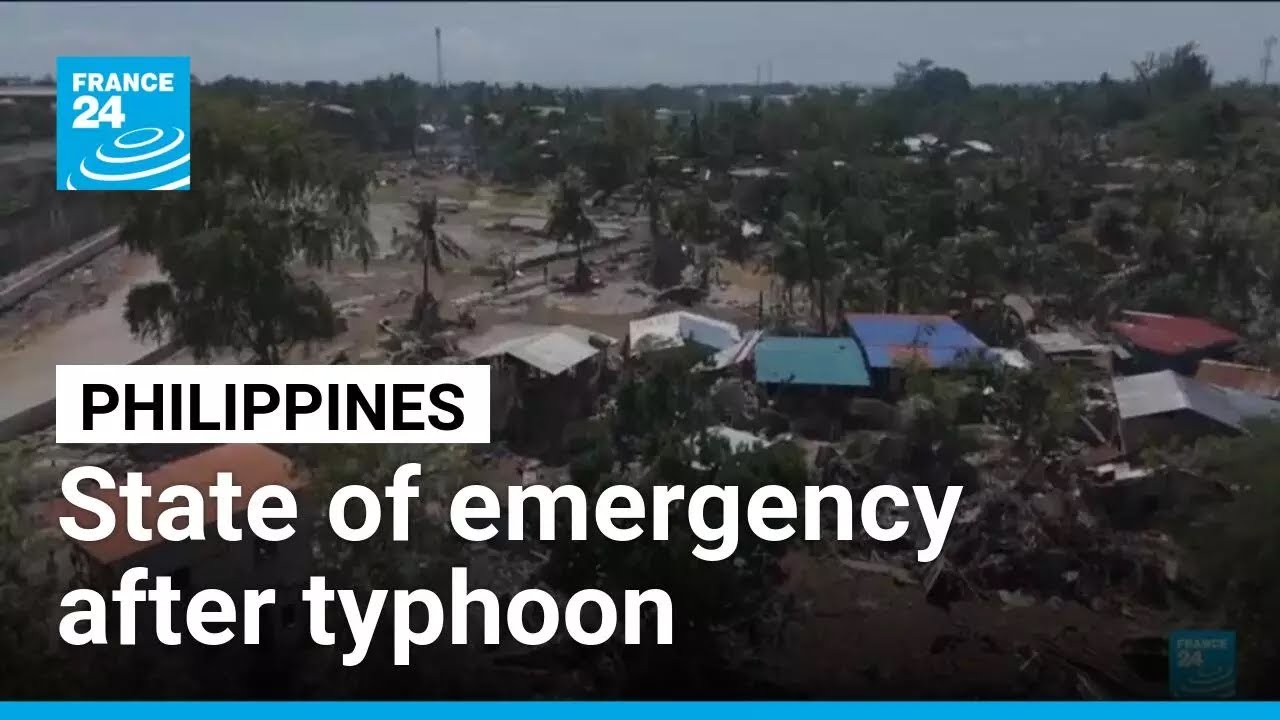 State of emergency declared in the Philippines after Typhoon Kalmaegi • FRANCE 24 English