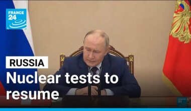 Russia could start testing nuclear weapons again • FRANCE 24 English