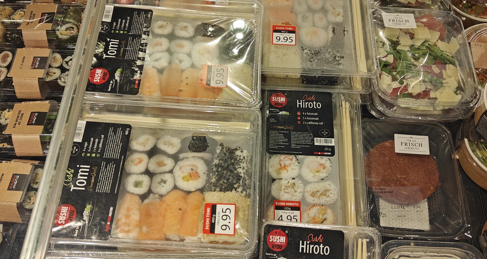Somewhat new sushis in Migros. Are they any good?