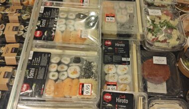 Somewhat new sushis in Migros. Are they any good?