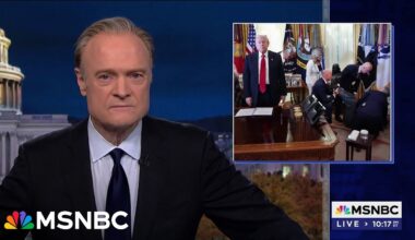 Lawrence: Trump looking away from a man in need should be the portrait for his second term