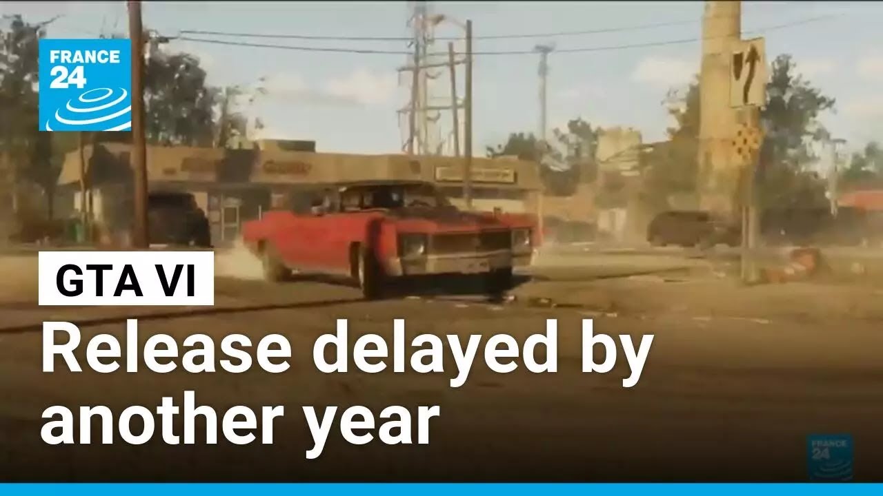 GTA VI video game delayed again until November 2026 • FRANCE 24 English
