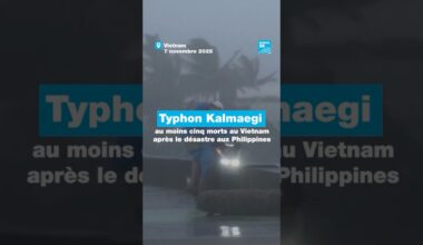 Typhon Kalmaegi: au moins 5 morts au Vietnam après le désastre aux Philippines • FRANCE 24