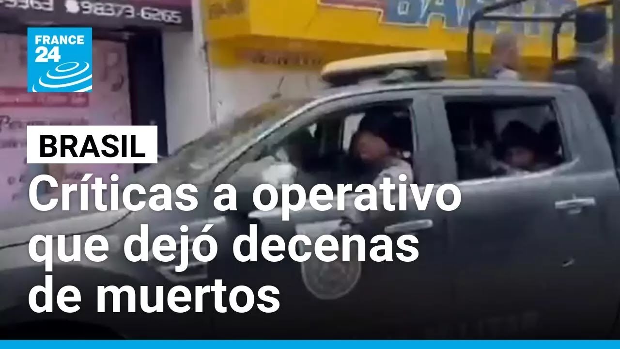 Operativo policial en Rio de Janeiro: Human Rights Watch lo califica como "una enorme tragedia"