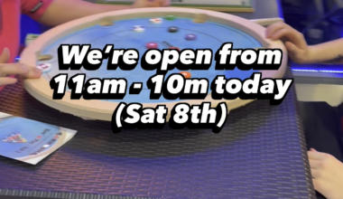 New tabletop gaming area at The Retro Room open!ls!